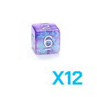 Gamers Guild AZ Gate Keeper Games GKGAE587-12d6 - Gate Keeper Games Set of 12 D6: Galaxy Aether Dice Gate Keeper Games