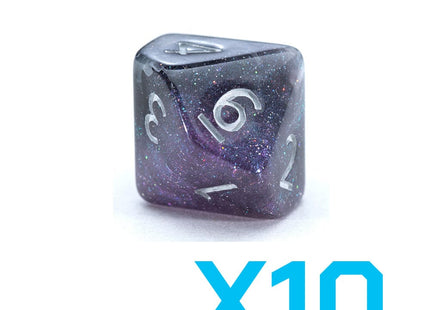Gamers Guild AZ Gate Keeper Games GKGAE887-10d10 - Gate Keeper Games Set of 10 D10: Limbo Aether Dice Gate Keeper Games