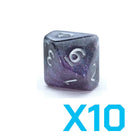 Gamers Guild AZ Gate Keeper Games GKGAE887-10d10 - Gate Keeper Games Set of 10 D10: Limbo Aether Dice Gate Keeper Games
