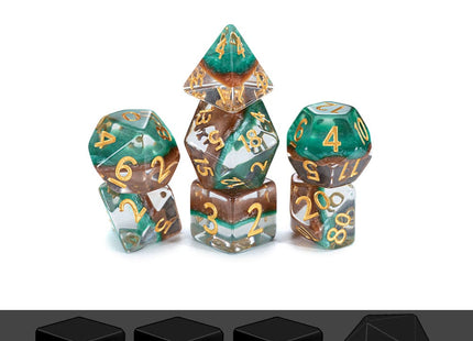 Gamers Guild AZ Gate Keeper Games GKGE0260-11d - Gate Keeper Games 11 Die Set: Treant Dice Eclipse Dice Gate Keeper Games