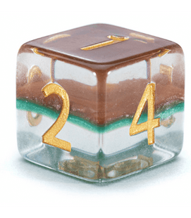 Gamers Guild AZ Gate Keeper Games GKGE0260-12d6 - Gate Keeper Games Set of 12 D6: Treant Dice Eclipse Dice Gate Keeper Games