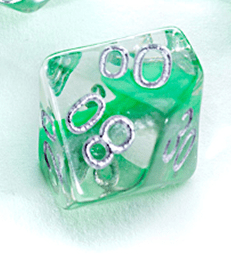Gamers Guild AZ Gate Keeper Games GKGE0290-10d10 - Gate Keeper Games Set of 10 D10: Elf King Eclipse Dice Gate Keeper Games
