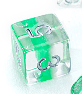 Gamers Guild AZ Gate Keeper Games GKGE0290-12d6 - Gate Keeper Games Set of 12 D6: Elf King Eclipse Dice Gate Keeper Games