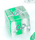 Gamers Guild AZ Gate Keeper Games GKGE0290-12d6 - Gate Keeper Games Set of 12 D6: Elf King Eclipse Dice Gate Keeper Games