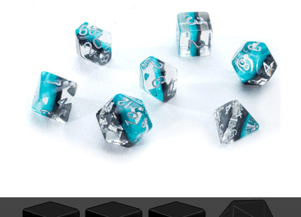 Gamers Guild AZ Gate Keeper Games GKGE0380-11d - Gate Keeper Games 11 Die Set: Deepest Dream Eclipse Dice Gate Keeper Games
