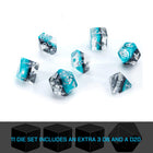 Gamers Guild AZ Gate Keeper Games GKGE0380-11d - Gate Keeper Games 11 Die Set: Deepest Dream Eclipse Dice Gate Keeper Games