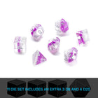 Gamers Guild AZ Gate Keeper Games GKGE0750-11d - Gate Keeper Games 11 Die Set: Amethyst Eclipse Dice Gate Keeper Games
