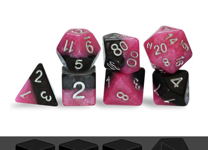 Gamers Guild AZ Gate Keeper Games GKGH18-11d - Gate Keeper Games 11 Die Set: Glamour Halfsies Dice Gate Keeper Games