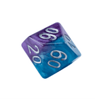Gamers Guild AZ Gate Keeper Games GKGH235-10d10 - Gate Keeper Games Set of 10 D10: Psionic Combat Halfsies Dice Gate Keeper Games