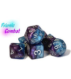 Gamers Guild AZ Gate Keeper Games GKGH235-7d - Gate Keeper Games 7 Die Set: Psionic Combat Halfsies Dice Gate Keeper Games