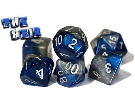 Gamers Guild AZ Gate Keeper Games GKGH239-7d - Gate Keeper Games 7 Die Set: The Heir Halfsies Dice Gate Keeper Games