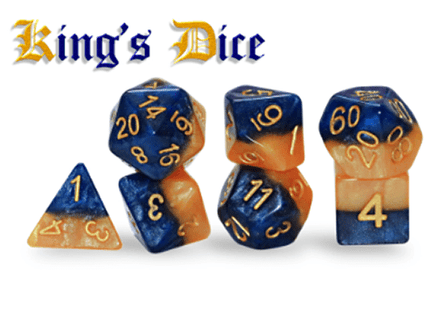 Gamers Guild AZ Gate Keeper Games GKGH30-11d - Gate Keeper Games 11 Die Set: Kings Dice Halfsies Dice Gate Keeper Games