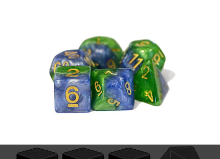 Gamers Guild AZ Gate Keeper Games GKGH523-11d - Gate Keeper Games 11 Die Set: Mother Earth Halfsies Dice Gate Keeper Games