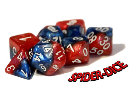 Gamers Guild AZ Gate Keeper Games GKGH531-7d - Gate Keeper Games 7 Die Set: Spider Dice Halfsies Dice Gate Keeper Games