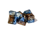 Gamers Guild AZ Gate Keeper Games GKGH536-7d - Gate Keeper Games 7 Die Set: Earth Elemental Halfsies Dice Gate Keeper Games
