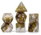 Gamers Guild AZ Gate Keeper Games GKGHG00-11d - Gate Keeper Games 11 Die Set: Glitter Gold Halfsies Dice Gate Keeper Games