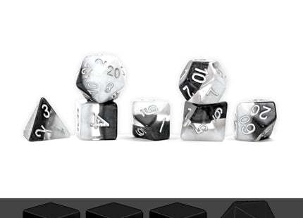 Gamers Guild AZ Gate Keeper Games GKGHG98-11d - Gate Keeper Games 11 Die Set: Bling Yang Halfsies Dice Gate Keeper Games