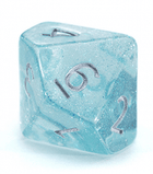 Gamers Guild AZ Gate Keeper Games GKGHL3-10d10 - Gate Keeper Games Set of 10 D10: Azure Skies Holographic Dice Gate Keeper Games