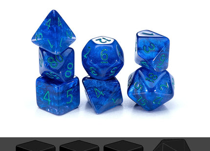 Gamers Guild AZ Gate Keeper Games GKGHL3333-11d - Gate Keeper Games 11 Die Set: Astral Dragons Holographic Dice Gate Keeper Games