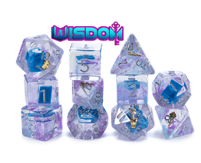 Gamers Guild AZ Gate Keeper Games GKGID053-11d - Gate Keeper Games 11 Die Set: Wisdom Inclusion Dice Gate Keeper Games