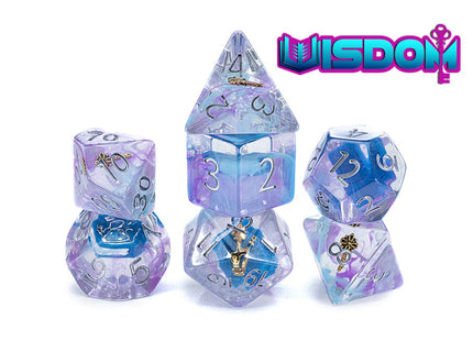 Gamers Guild AZ Gate Keeper Games GKGID053-7d - Gate Keeper Games 7 Die Set: Wisdom Inclusion Dice Gate Keeper Games