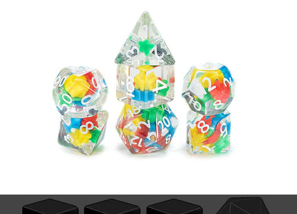 Gamers Guild AZ Gate Keeper Games GKGID1234-11d - Gate Keeper Games 11 Die Set: Meeple Dice Inclusion Dice Gate Keeper Games