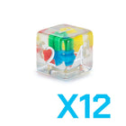 Gamers Guild AZ Gate Keeper Games GKGID1234-12d6 - Gate Keeper Games Set of 12 D6: Meeple Dice Inclusion Dice Gate Keeper Games