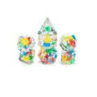Gamers Guild AZ Gate Keeper Games GKGID1234-7d - Gate Keeper Games 7 Die Set: Meeple Dice Inclusion Dice Gate Keeper Games