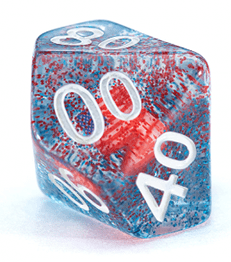 Gamers Guild AZ Gate Keeper Games GKGID173-10d10 - Gate Keeper Games Set of 10 D10: America the Beautiful Inclusion Dice Gate Keeper Games