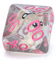 Gamers Guild AZ Gate Keeper Games GKGID186-10d10 - Gate Keeper Games Set of 10 D10: Cat Dice Inclusion Dice Gate Keeper Games