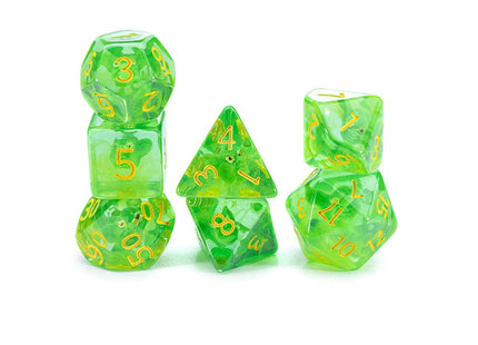 Gamers Guild AZ Gate Keeper Games GKGID222-7d - Gate Keeper Games 7 Die Set: Dice Goblin Inclusion Dice Gate Keeper Games