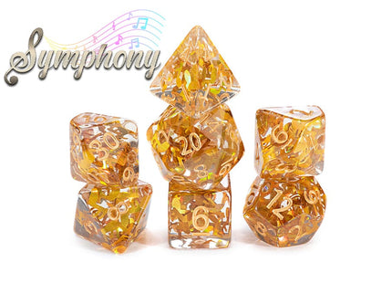 Gamers Guild AZ Gate Keeper Games GKGID40-7d - Gate Keeper Games 7 Die Set: Symphony Inclusion Dice Gate Keeper Games