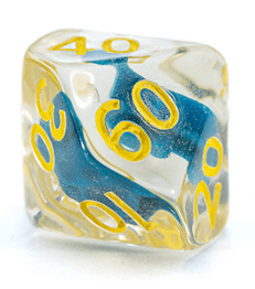 Gamers Guild AZ Gate Keeper Games GKGID4321-10d10 - Gate Keeper Games Set of 10 D10: Block Head Inclusion Dice Gate Keeper Games
