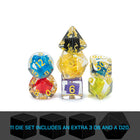Gamers Guild AZ Gate Keeper Games GKGID4321-11d - Gate Keeper Games 11 Die Set: Block Head Inclusion Dice Gate Keeper Games