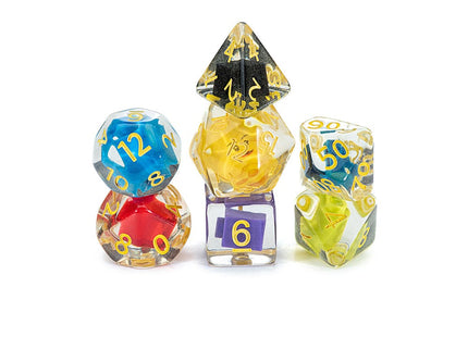 Gamers Guild AZ Gate Keeper Games GKGID4321-7d - Gate Keeper Games 7 Die Set: Block Head Inclusion Dice Gate Keeper Games