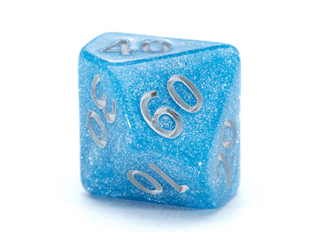 Gamers Guild AZ Gate Keeper Games GKGMD3-10d10 - Gate Keeper Games Set of 10 D10: Pluto Mercurial Dice Gate Keeper Games