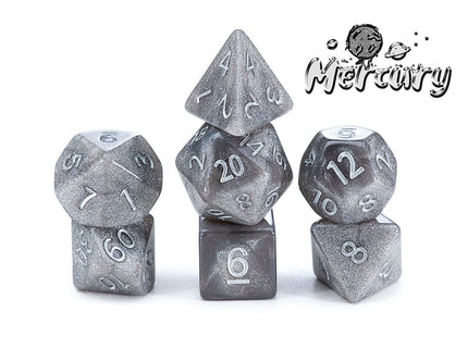 Gamers Guild AZ Gate Keeper Games GKGMD9-7d - Gate Keeper Games 7 Die Set: Mercury Mercurial Dice Gate Keeper Games