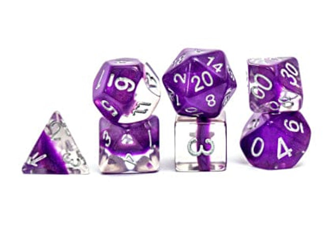Gamers Guild AZ Gate Keeper Games GKGN050-11d - Gate Keeper Games 11 Die Set: Violet Neutron Dice Gate Keeper Games