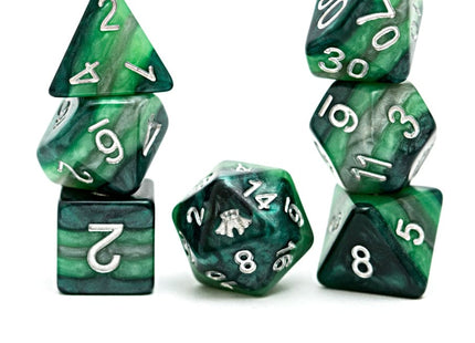 Gamers Guild AZ Gate Keeper Games GKGR22922-7d - Gate Keeper Games 7 Die Set: MIGHT Reality Shards Dice Gate Keeper Games