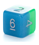 Gamers Guild AZ Gate Keeper Games GKGR23-12d6 - Gate Keeper Games Set of 12 D6: Bioluminescent Dice Glow in the Dark Gate Keeper Games