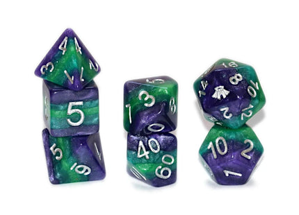 Gamers Guild AZ Gate Keeper Games GKGR53235-7d - Gate Keeper Games 7 Die Set: CHAOS Reality Shards Dice Gate Keeper Games