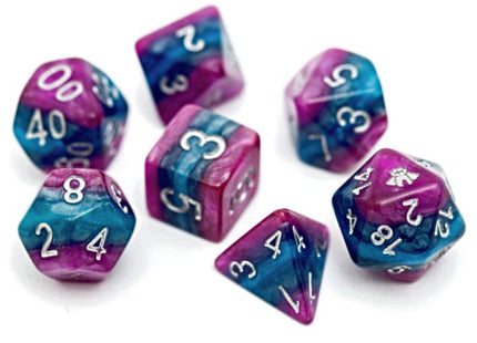 Gamers Guild AZ Gate Keeper Games GKGR55355-7d - Gate Keeper Games 7 Die Set: THOUGHT Reality Shards Dice Gate Keeper Games