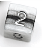 Gamers Guild AZ Gate Keeper Games GKGR77877-12d6 - Gate Keeper Games Set of 12 D6: TRUTH Reality Shards Dice Gate Keeper Games