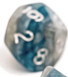 Gamers Guild AZ Gate Keeper Games GKGR93339-10d10 - Gate Keeper Games Set of 10 D10: DEVOTION Reality Shards Dice Gate Keeper Games