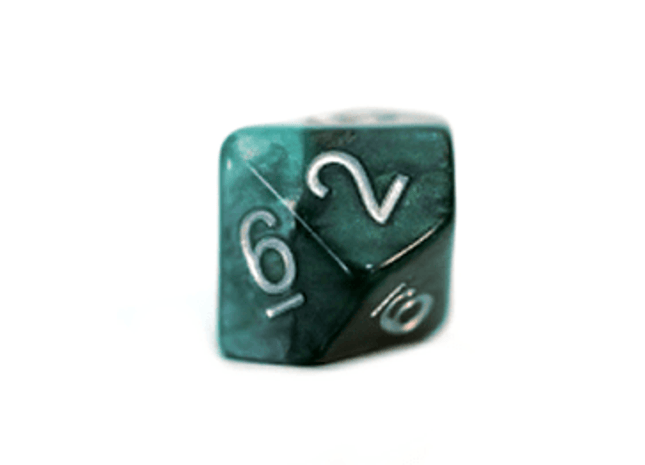 Gamers Guild AZ Gate Keeper Games GKGSN209-10d10 - Gate Keeper Games Set of 10 D10: Adamantine Supernova Dice Gate Keeper Games