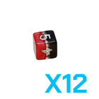 Gamers Guild AZ Gate Keeper Games GKGSN218-12d6 - Gate Keeper Games Set of 12 D6: Magma Supernova Dice Gate Keeper Games
