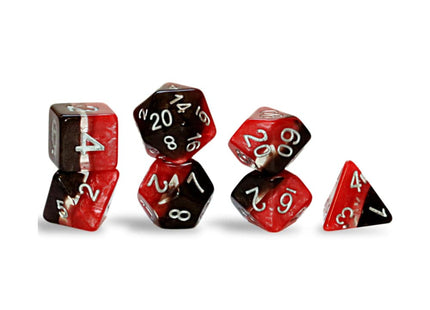 Gamers Guild AZ Gate Keeper Games GKGSN218-7d - Gate Keeper Games 7 Die Set: Magma Supernova Dice Gate Keeper Games