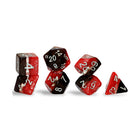Gamers Guild AZ Gate Keeper Games GKGSN218-7d - Gate Keeper Games 7 Die Set: Magma Supernova Dice Gate Keeper Games