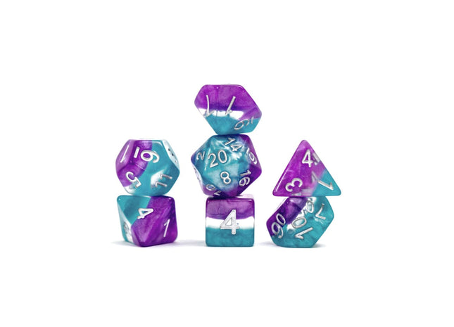 Gamers Guild AZ Gate Keeper Games GKGSN503-7d - Gate Keeper Games 7 Die Set: Psionic Combat Supernova Dice Gate Keeper Games