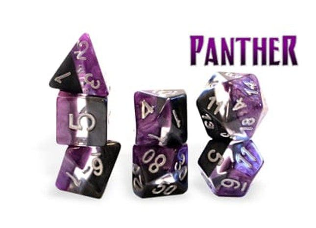 Gamers Guild AZ Gate Keeper Games GKGSN508-11d - Gate Keeper Games 11 Die Set: Panther Supernova Dice Gate Keeper Games